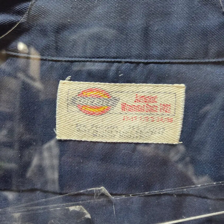 [BUNJANG] Dickies Navy Two-Pocket Oversized Work Shirt / 디키즈 네이비 투포켓 오버핏 워크 셔츠  26042106