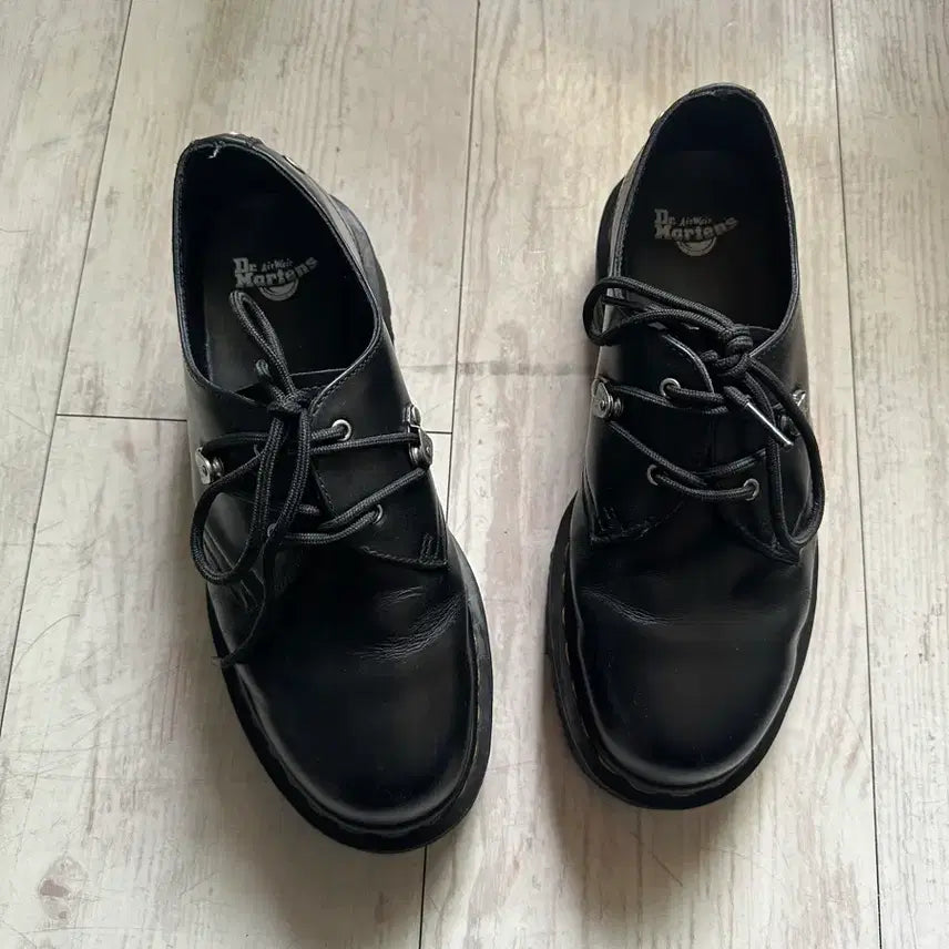 [BUNJANG] Dr. Martens 1461 Hardware Polished Smooth Shoes / 닥터마틴 1461 하드웨어 폴리시드 스무스 250