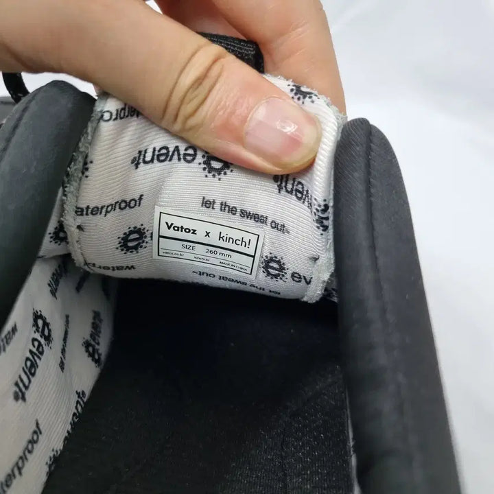 [BUNJANG] Vatoz x Kinch Vol. 2 Zig Gray Sneakers / 빈티지하서 260 바토즈 x 킨치 Vol 2 지그 그레이 스니커즈