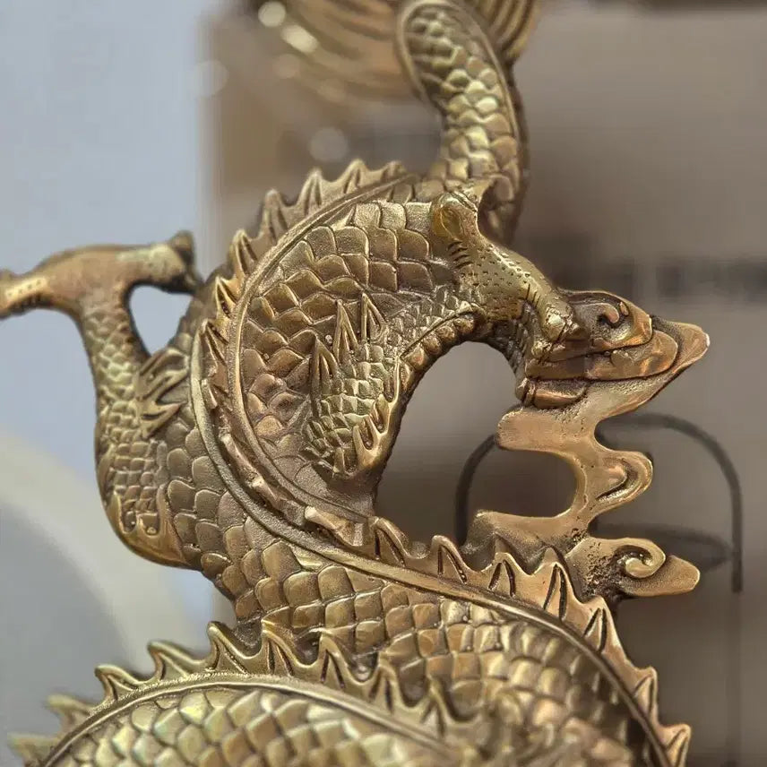 [BUNJANG] Brass Dragon Sculpture / 황동 용 조각상