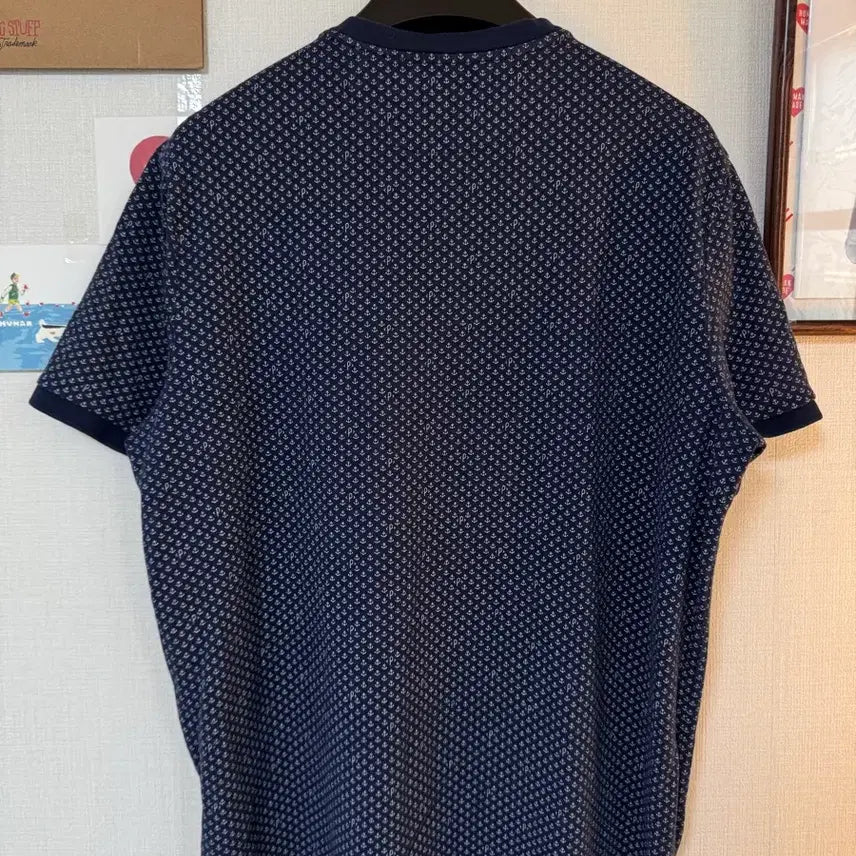 [SOLD OUT] [L]폴로 랄프로렌 앵커패턴 핸리넥 매쉬 반팔티셔츠