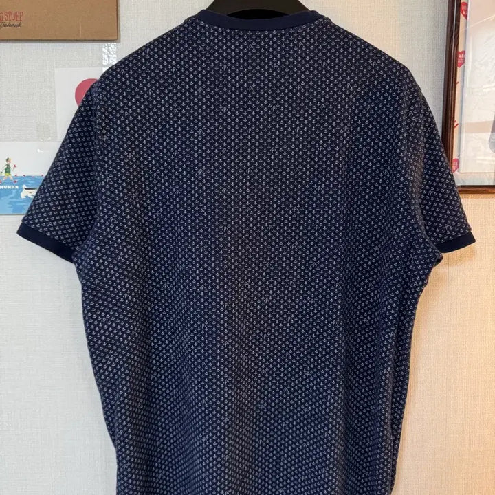 [SOLD OUT] [L]폴로 랄프로렌 앵커패턴 핸리넥 매쉬 반팔티셔츠