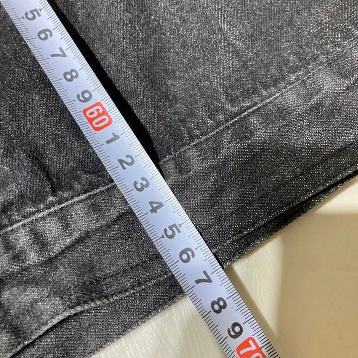 [BUNJANG] Vintage Non-Collar Denim Jacket / [L]빈티지 논카라 데님 자켓 0459