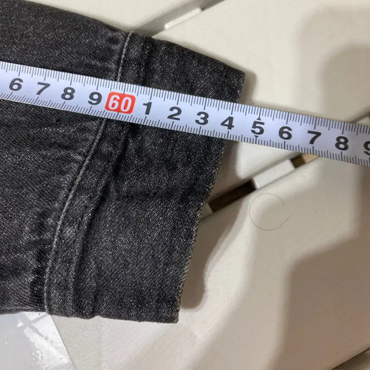 [BUNJANG] Vintage Non-Collar Denim Jacket / [L]빈티지 논카라 데님 자켓 0459