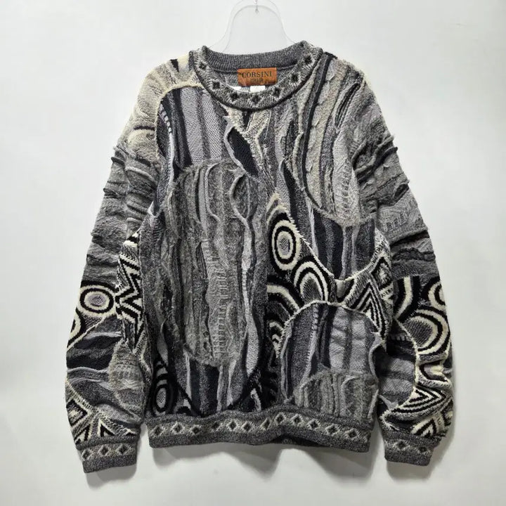 [BUNJANG] Corsini Cable Knit Sweater / Corsini 패턴 케이블 스웨터 니트 M 26042107