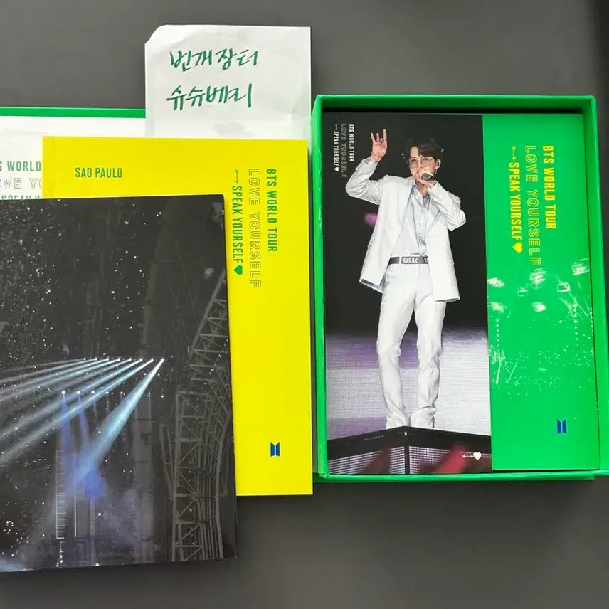 [SOLD OUT] 방탄 스픽콘 상파울루 DVD세트 제이홉 책갈피