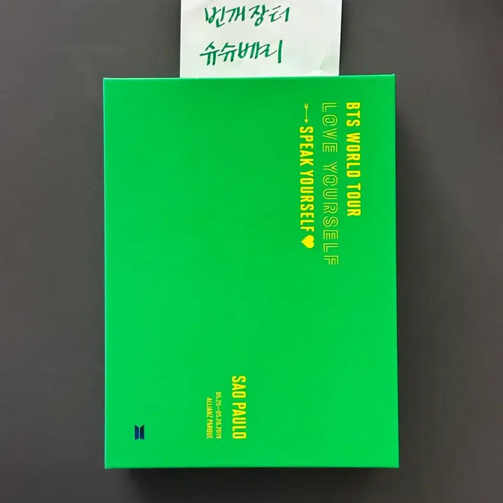 [SOLD OUT] 방탄 스픽콘 상파울루 DVD세트 제이홉 책갈피