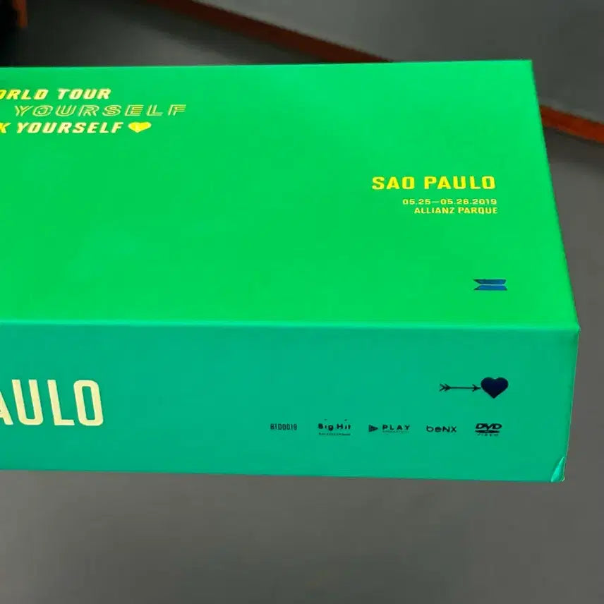 [SOLD OUT] 방탄 스픽콘 상파울루 DVD세트 제이홉 책갈피