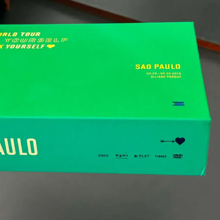 [SOLD OUT] 방탄 스픽콘 상파울루 DVD세트 제이홉 책갈피