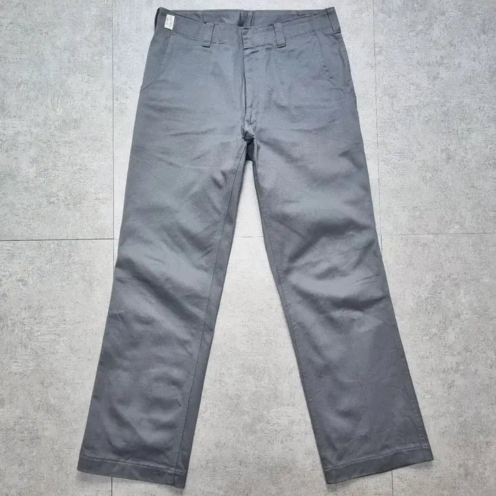 [BUNJANG] 80s Japanese Cotton Work Pants / 80s jpn Cotton 100 Grey Work Pants 33 sz