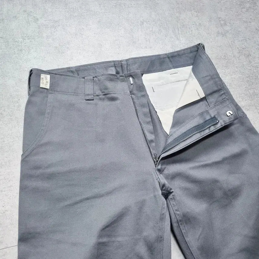 [BUNJANG] 80s Japanese Cotton Work Pants / 80s jpn Cotton 100 Grey Work Pants 33 sz