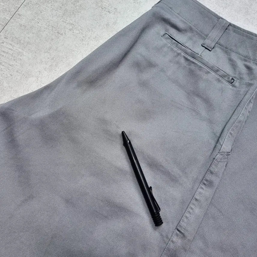 [BUNJANG] 80s Japanese Cotton Work Pants / 80s jpn Cotton 100 Grey Work Pants 33 sz