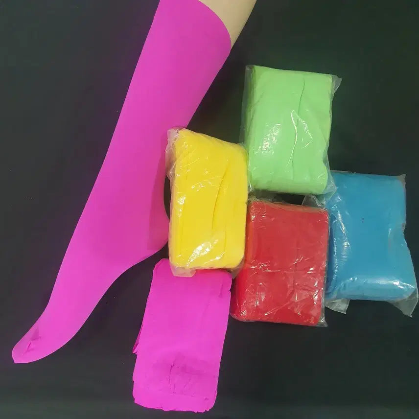 [BUNJANG] Color Stocking (50 Pairs) Fashion Socks / 판타롱스타킹(50켤레)컬러 스타킹 패션 양말