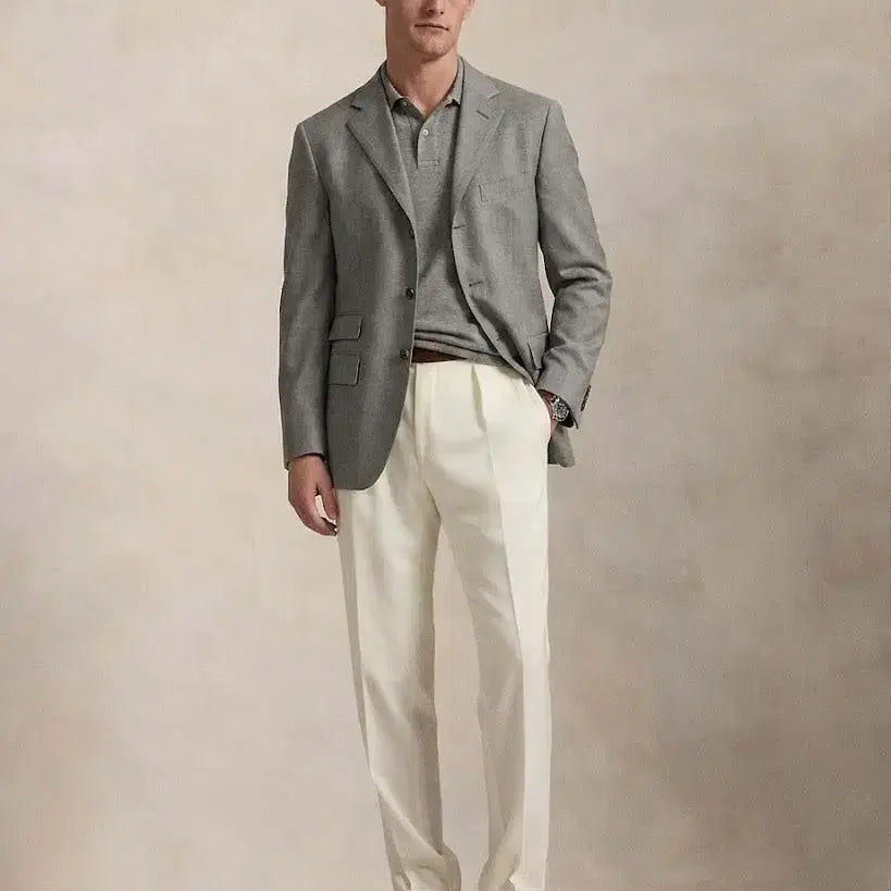 [BUNJANG] Polo Ralph Lauren Corneliani Italian Virgin Wool Suit Jacket / 폴로 랄프로렌 꼬리넬리아 이태리 스트라파타 버진울 수트 자켓