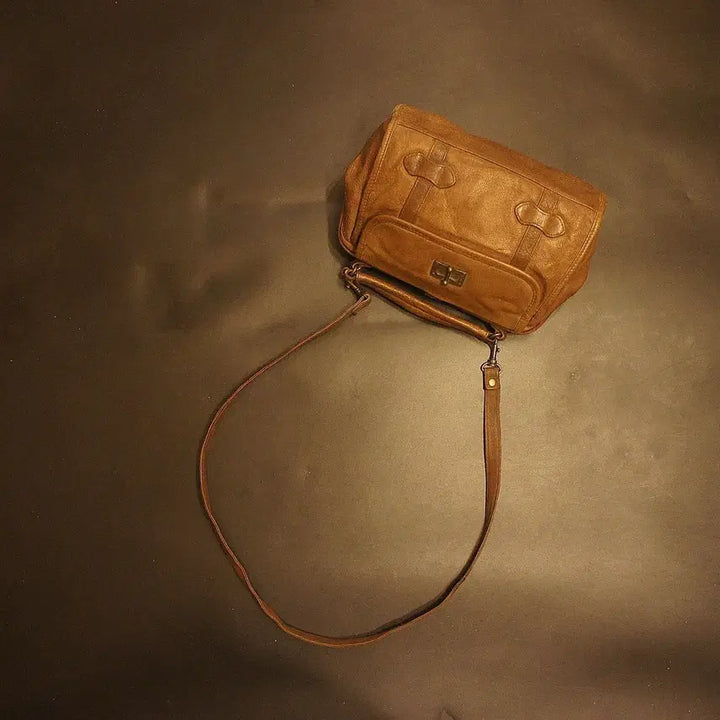 [BUNJANG] Vintage Leather Crossbody Bag / 430 크로스백 크로스가방 레더백 빈티지 가죽가방 레더가방 토트백