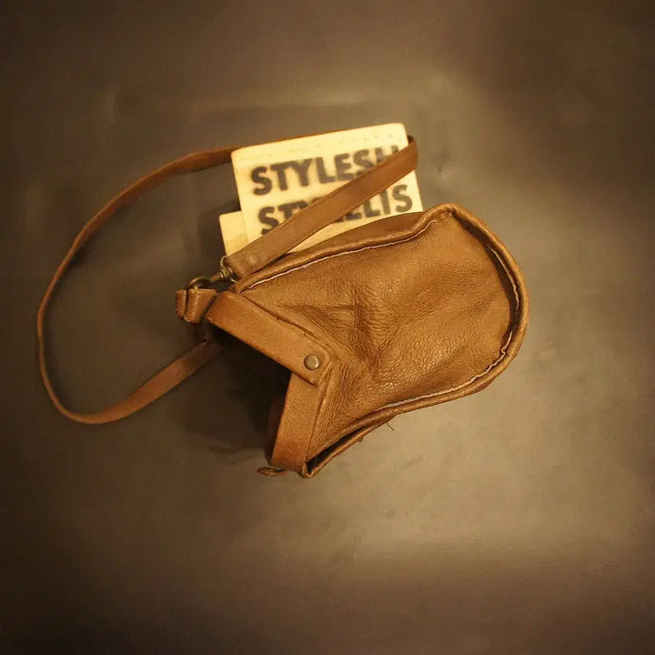[BUNJANG] Vintage Leather Crossbody Bag / 430 크로스백 크로스가방 레더백 빈티지 가죽가방 레더가방 토트백