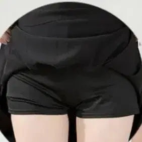 [BUNJANG] Pleated Bending Tennis Golf Skirt - Black - M Size / 새상품)플리츠 밴딩 테니스 골프 스커트M