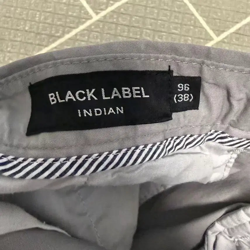 [BUNJANG] Indian Black Label Gray Cotton Pants 36-38 inch / 인디언 블랙라벨 회색 남성 면바지 / 36~38인치