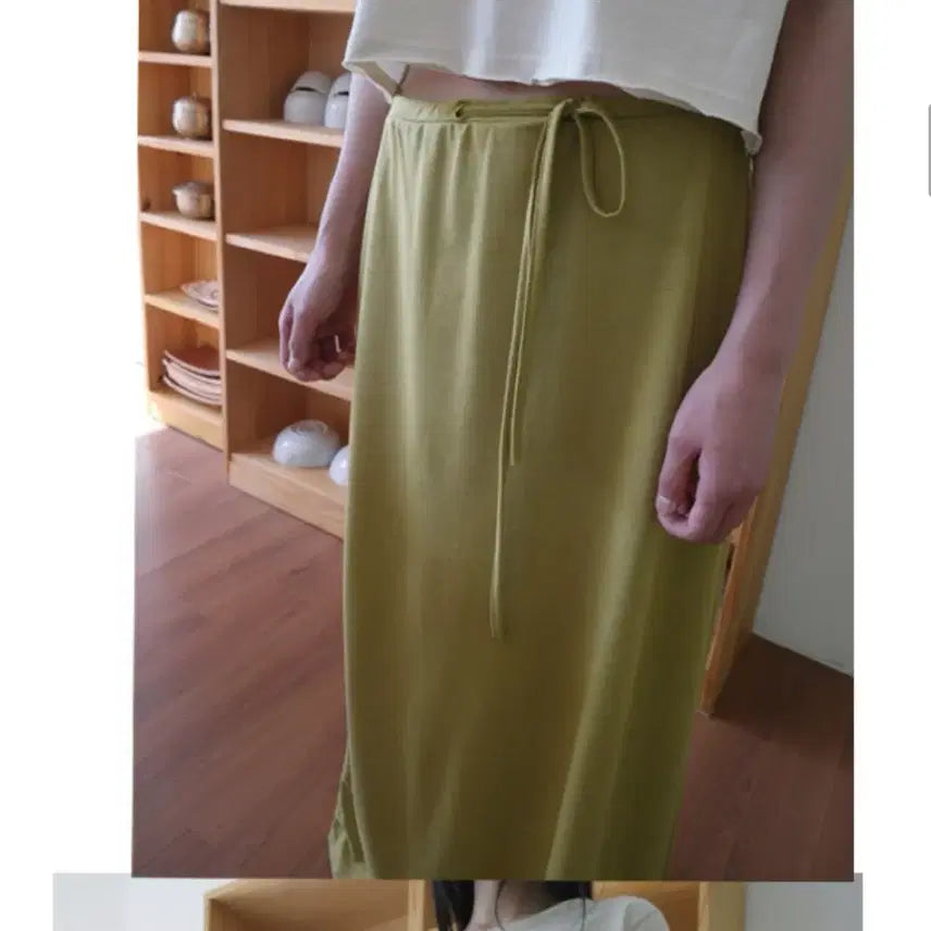 [BUNJANG] Aftermonday Long Skirt / 에프터먼데이 롱스커트