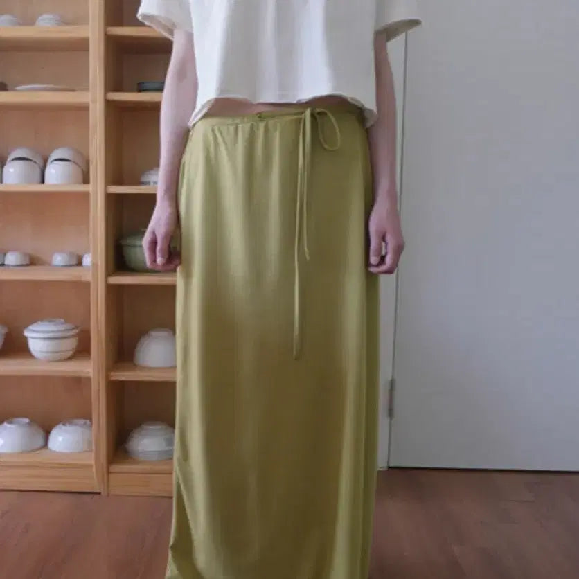 [BUNJANG] Aftermonday Long Skirt / 에프터먼데이 롱스커트