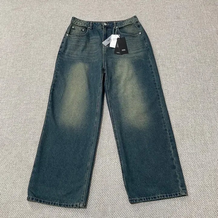 [BUNJANG] Remainsecond Wide Jeans / L 새상품 리메인세컨드 와이드 청바지 하의 B.6616