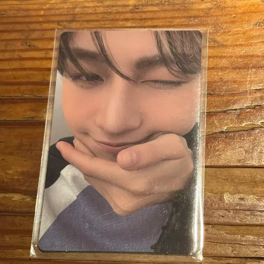 [BUNJANG] TWS Jihoon Photocard Aggungbbang / 투어스 지훈 포카 얼빡 아궁빵