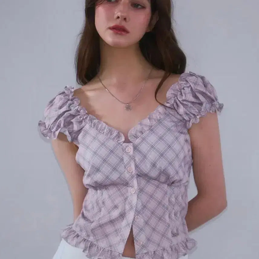 [BUNJANG] Roge Frantz Blouse Pink S / 로제프란츠 블라우스 핑크 s
