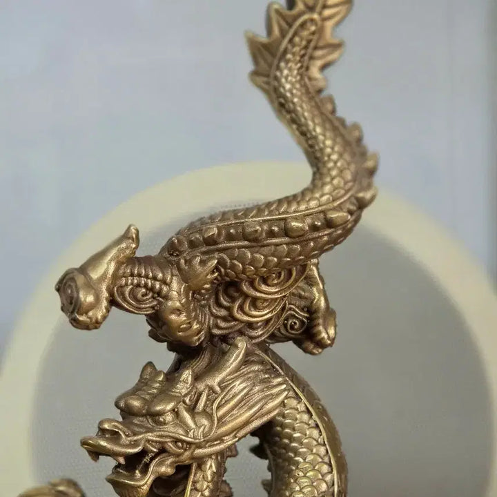 [BUNJANG] Brass Dragon Statue Ornament / 황동 용 조각상 장식품