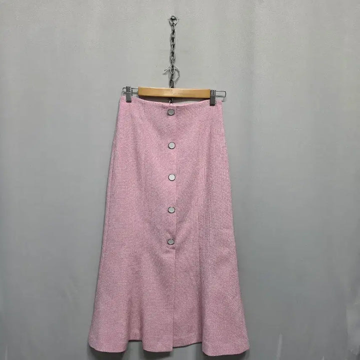 [BUNJANG] NAIN Pink Tweed Two-Piece Set / NAIN 핑크 트위드 반팔 투피스