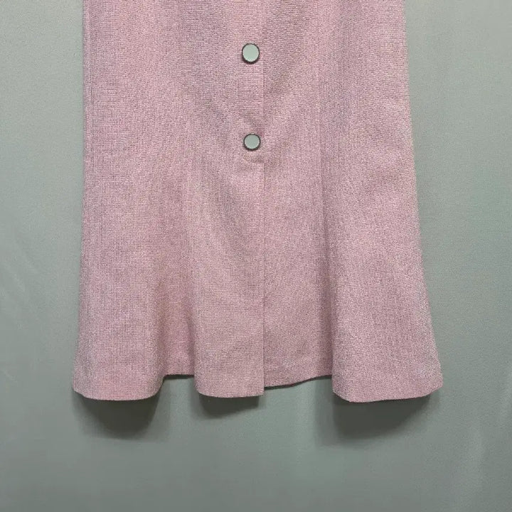 [BUNJANG] NAIN Pink Tweed Two-Piece Set / NAIN 핑크 트위드 반팔 투피스