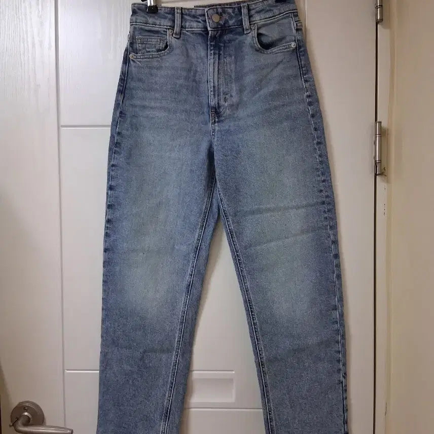[BUNJANG] H&amp;M Washed Denim Jeans / H&amp;M 워싱 데님 팬츠 청바지