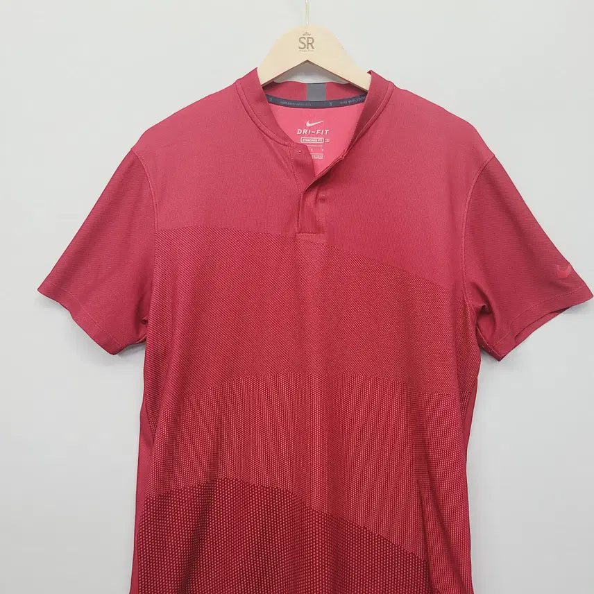 [BUNJANG] Nike Tiger Woods Dri-FIT ADV Golf Polo Shirt / 나이키 타이거우즈 드라이핏 ADV 골프 폴로 레드 L(100)