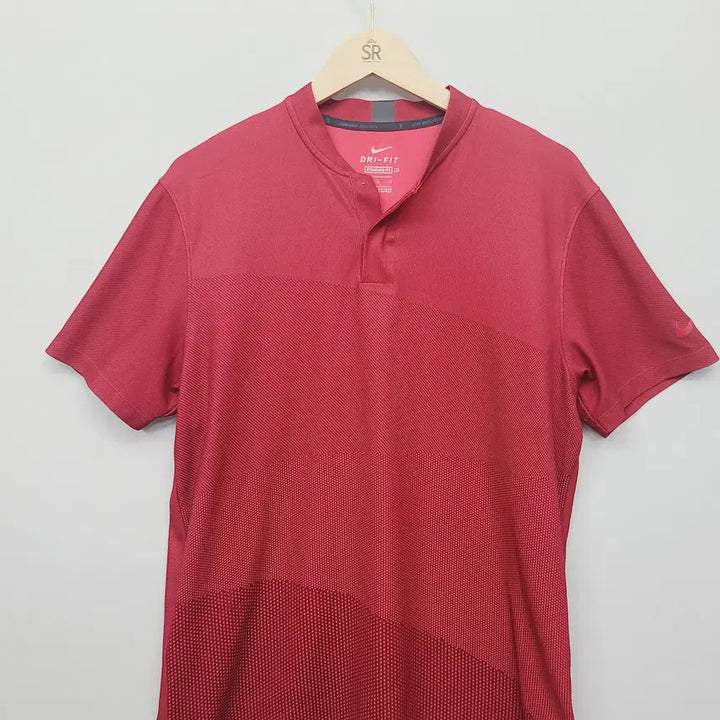 [BUNJANG] Nike Tiger Woods Dri-FIT ADV Golf Polo Shirt / 나이키 타이거우즈 드라이핏 ADV 골프 폴로 레드 L(100)