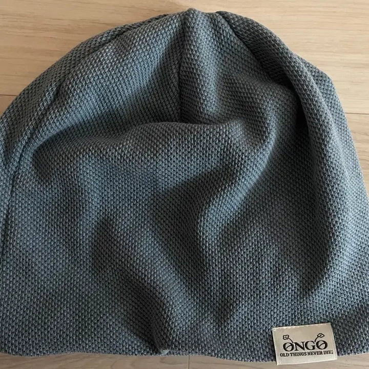 [SOLD OUT] 온고 매듭 와플 비니 블루