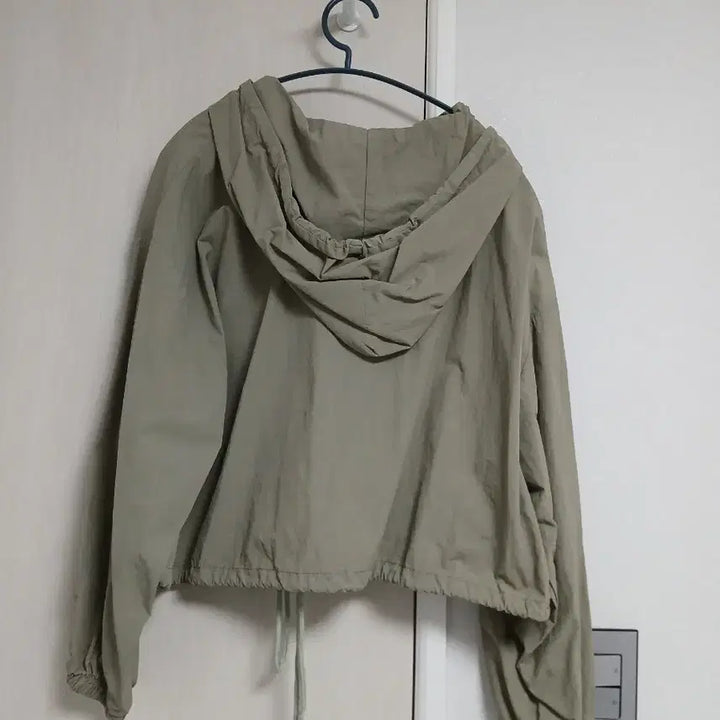 [BUNJANG] Olive Green Windbreaker Jacket / 올리브그린 바람막이