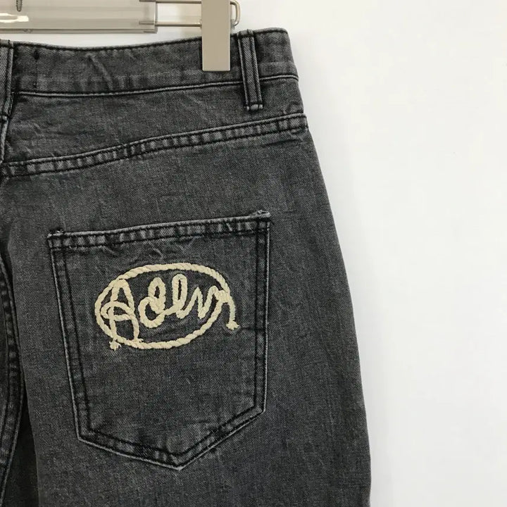 [BUNJANG] ADLV Double Knee Black Denim Jeans / 아크메드라비 ADLV 더블니 흑청 [32]