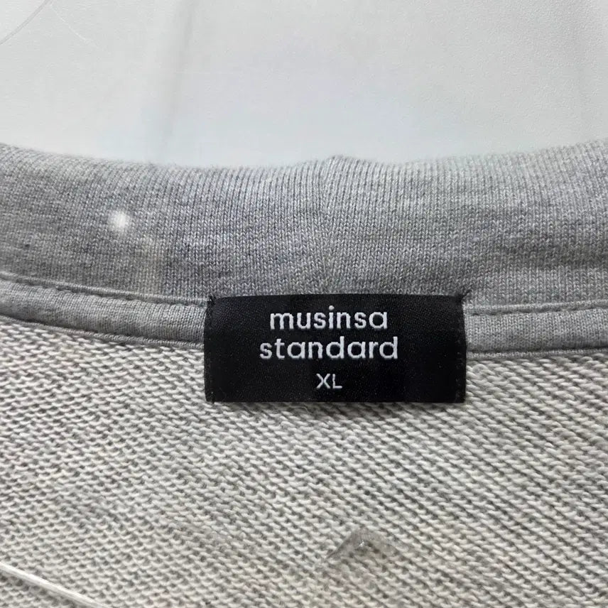 [BUNJANG] Musinsa Standard Gray Hoodie Zip-up XL / 무신사스탠다드 그레이 후드 집업 XL 26042109