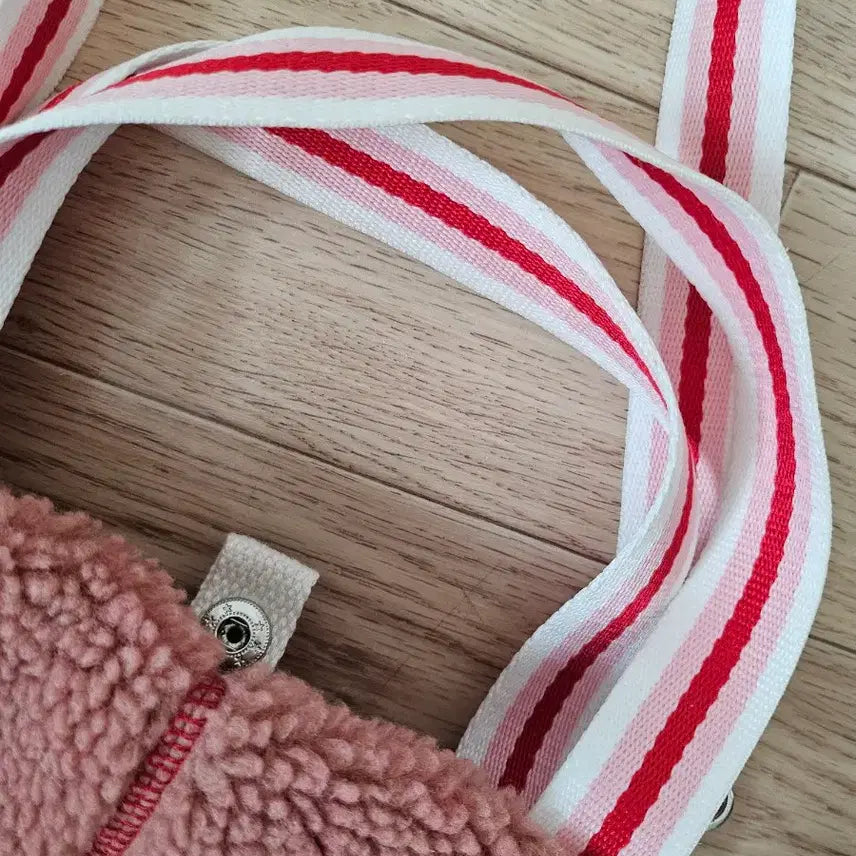 [BUNJANG] Ssolssol Fuzzy Cross Eco Bag / 쏠쏠 뽀글이 퍼빙빙 크로스 에코백