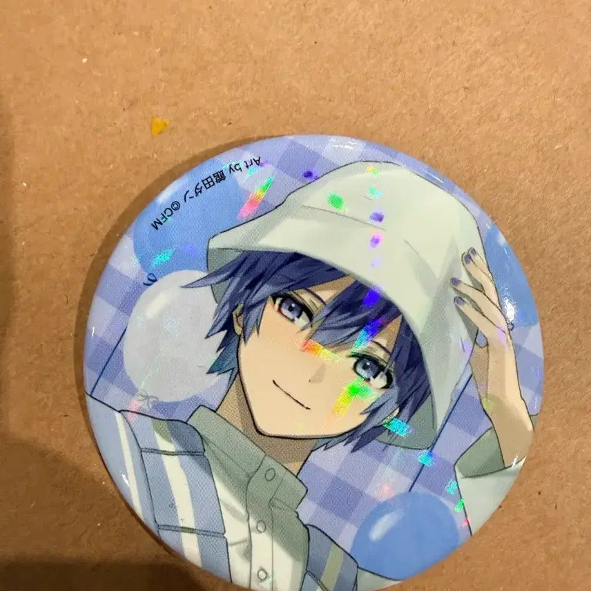 [BUNJANG] Hatsune Miku Hologram Can Badge / 미쿠 호로그램 캔뱃지