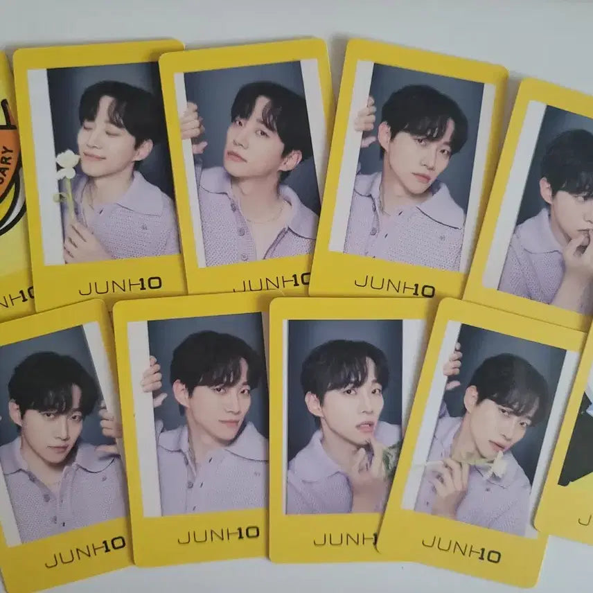[SOLD OUT] 이준호 응원봉 (별봉) 과 10주년 포토카드