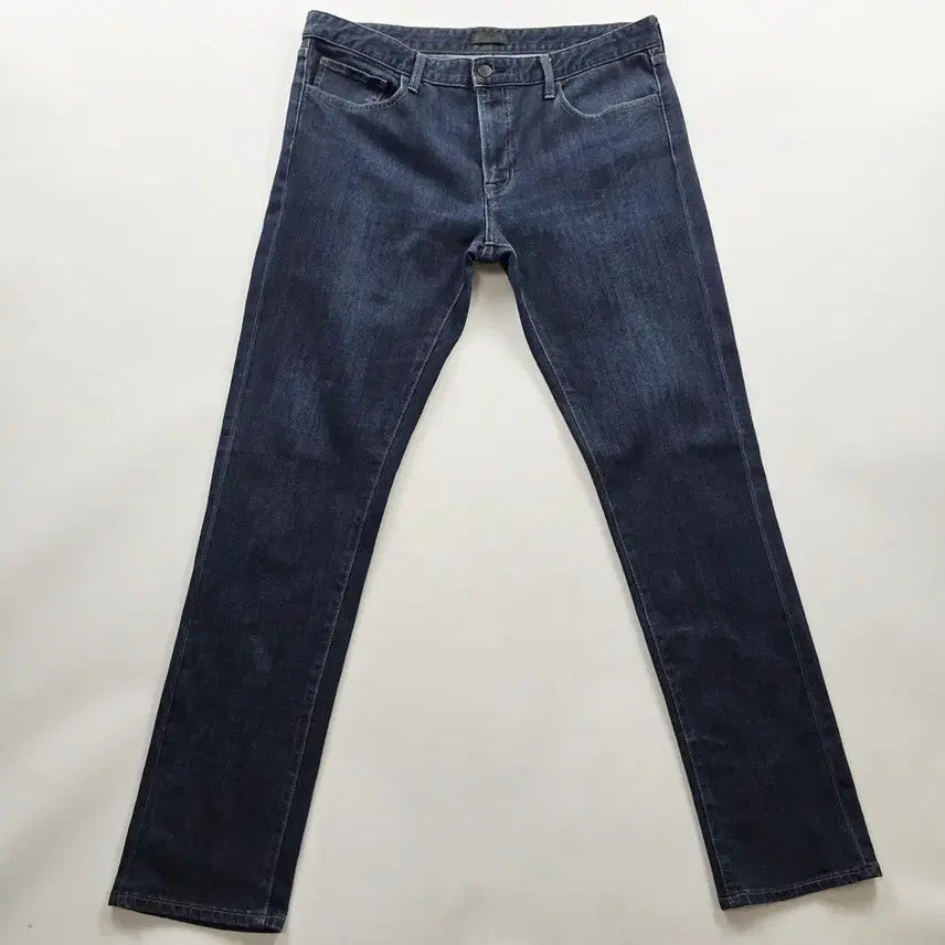 [BUNJANG] Uniqlo Denim Jeans R5215 / 유니클로 청바지 스판 진청 데님 사이즈36 R5215