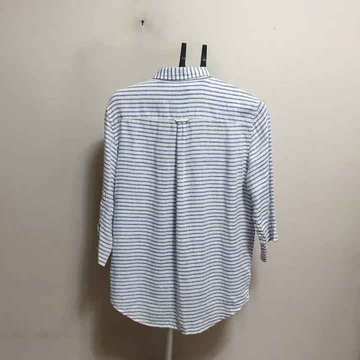 [BUNJANG] Casual Three-Quarter Sleeve Shirt (Size 100-105) / 캐주얼 7부소매 남방셔츠/100-105