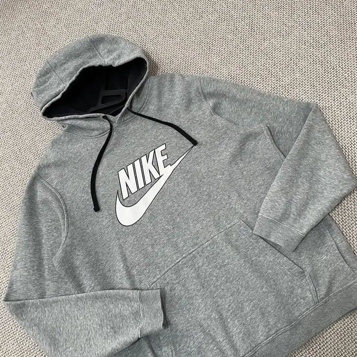 [BUNJANG] Nike Big Swoosh Fleece Hoodie XL / XL 나이키 빅스우시 기모 후드티셔츠 B.6462