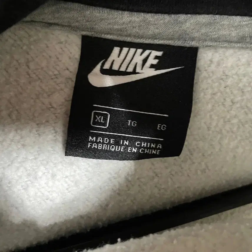 [BUNJANG] Nike Big Swoosh Fleece Hoodie XL / XL 나이키 빅스우시 기모 후드티셔츠 B.6462