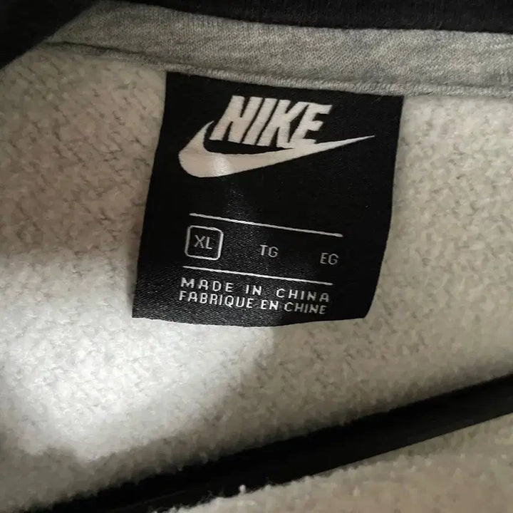 [BUNJANG] Nike Big Swoosh Fleece Hoodie XL / XL 나이키 빅스우시 기모 후드티셔츠 B.6462