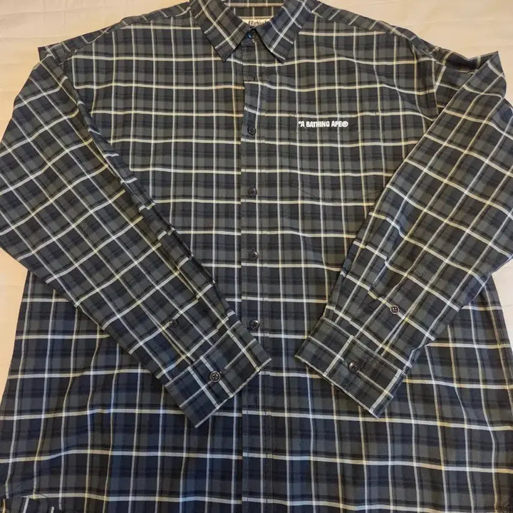 [SOLD OUT] 베이프 bape 체크셔츠 L