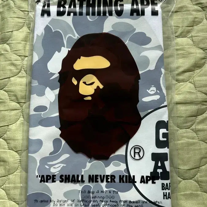 [BUNJANG] BAPE Harajuku Short Sleeve T-shirt (White, Black) M / 베이프 하라주쿠 반팔 흰색 M