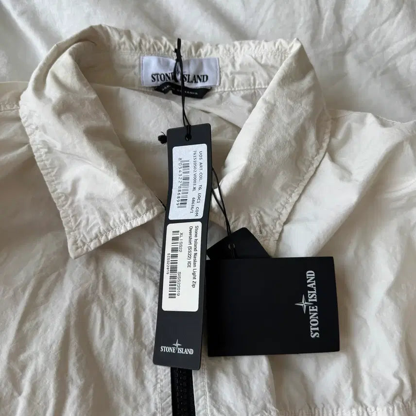 [BUNJANG] Stone Island Naslan Light Garment Dyed Overshirt Jacket / xl) 22ss 스톤아일랜드 아일랜드 나슬란 라이트 가먼트 다이드오버셔츠
