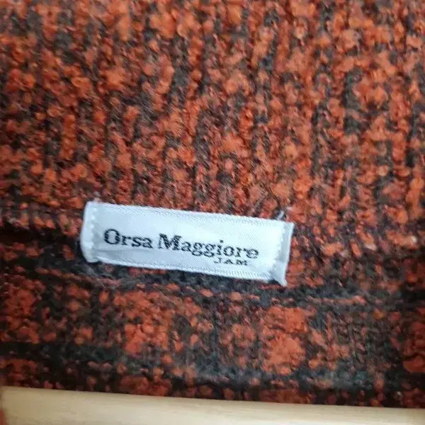 [BUNJANG] Orsa Maggiore 울 체크 하이넥 니트 자켓[M] 빈티지/ 구제 / Orsa Maggiore 울 체크 하이넥 니트 자켓[M] 빈티지/ 구제