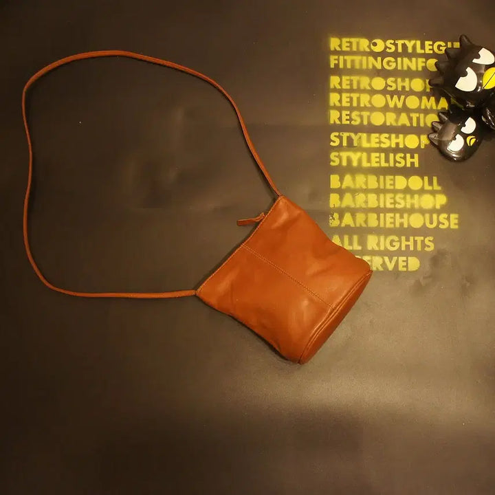 [BUNJANG] Vintage Leather Crossbody Bag / 6994 크로스가방 크로스백 가죽백 가죽가방 빈티지가방 여성가방 남자백